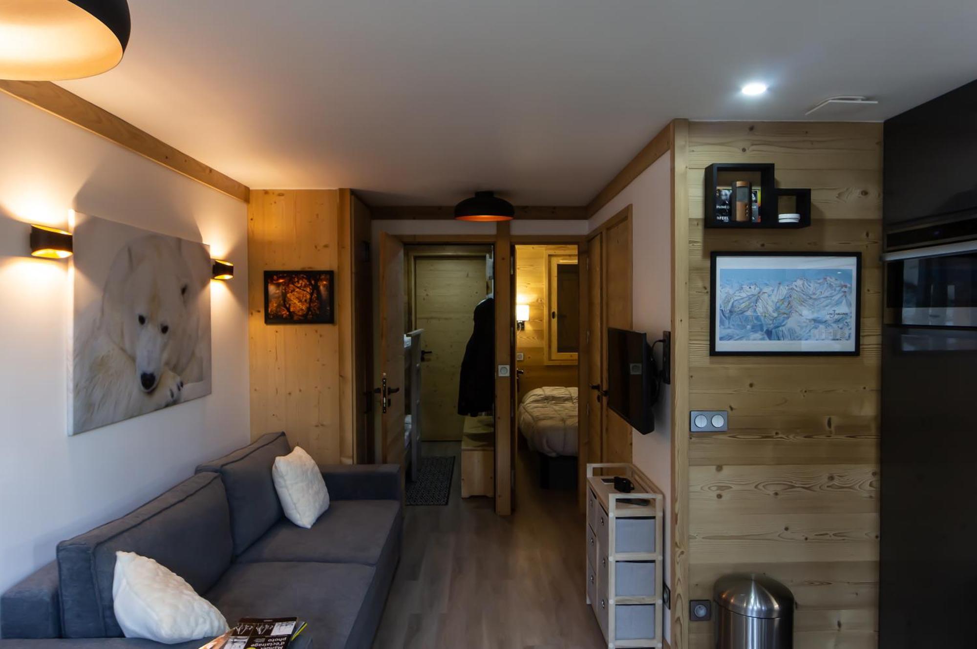 Courchevel 1550 - Superbe Appartement Skis Aux Pieds ! Dış mekan fotoğraf